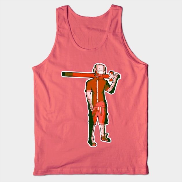 Cool swordsman Tank Top by Atzon